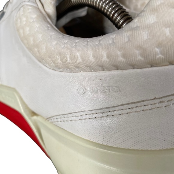 Ecco Biom H4 Hybrid GTX Golf Shoe 43 9.5 White Leather Waterproof Minimalist - Picture 6 of 12